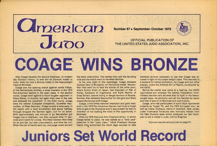 09/76 American Judo Newspaper